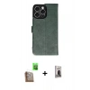 MARSİLYAN™- iPhone 16 Pro Max Kılıf Siluet Işık Serisi - Siyah Bilvis Hayalet Cam Ekran Koruyucu + Raze Metal Kamera Lens - CLTM
