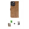 MARSİLYAN™- iPhone 16 Pro Max Kılıf Siluet Işık Serisi - Siyah Bilvis Hayalet Cam Ekran Koruyucu + Raze Metal Kamera Lens - CLTM