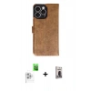 MARSİLYAN™- iPhone 16 Pro Max Kılıf Siluet Işık Serisi - Siyah Bilvis Hayalet Cam Ekran Koruyucu + Raze Metal Kamera Lens - BZ