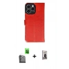 MARSİLYAN™- iPhone 16 Pro Max Kılıf Siluet Işık Serisi - Siyah Bilvis Hayalet Cam Ekran Koruyucu + Raze Metal Kamera Lens - SH