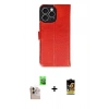 MARSİLYAN™- iPhone 16 Pro Max Kılıf Siluet Işık Serisi - Siyah Buffer Cam Ekran Koruyucu + Raze Metal Kamera Lens - NLGY