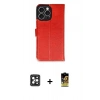 MARSİLYAN™- iPhone 16 Pro Max Kılıf Siluet Işık Serisi - Siyah Buffer Cam Ekran Koruyucu + PVD Metal Kamera Lens - SH