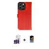 MARSİLYAN™- iPhone 16 Pro Max Kılıf Siluet Işık Serisi - Siyah Buffer Hayalet Cam Ekran Koruyucu + Bilvis Titan Kamera Lens - SH