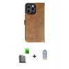MARSİLYAN™- iPhone 16 Pro Max Kılıf Siluet Işık Serisi - Siyah Joko Magic 5D Cam + Raze Metal Kamera Lens - SH