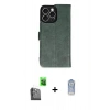 MARSİLYAN™- iPhone 16 Pro Max Kılıf Siluet Işık Serisi - Siyah Joko Magic 5D Cam + Raze Metal Kamera Lens - SH