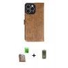 MARSİLYAN™- iPhone 16 Pro Max Kılıf Siluet Işık Serisi - Siyah Joko Magic 5D Hayalet Cam + Raze Metal Kamera Lens - CLTM