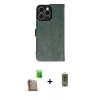 MARSİLYAN™- iPhone 16 Pro Max Kılıf Siluet Işık Serisi - Siyah Joko Magic 5D Hayalet Cam + Raze Metal Kamera Lens - CLTM