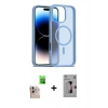MARSİLYAN™- iPhone 16 Pro Max Kılıf Siluet Minimal Prime - Siyah Bilvis 3D Mat Cam Ekran Koruyucu + Raze Metal Kamera Lens - NLGY