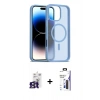 MARSİLYAN™- iPhone 16 Pro Max Kılıf Siluet Minimal Prime - Siyah Bilvis 3X AR Hayalet Cam Ekran Koruyucu + Bilvis Titan Kamera Lens - TMGI
