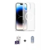 MARSİLYAN™- iPhone 16 Pro Max Kılıf Siluet Minimal Prime - Siyah Joko Magic 5D Cam + Bilvis Titan Kamera Lens - TMGI