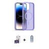 MARSİLYAN™- iPhone 16 Pro Max Kılıf Siluet Minimal Prime - Siyah Joko Magic 5D Cam + Bilvis Titan Kamera Lens - TMGI
