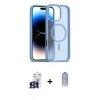 MARSİLYAN™- iPhone 16 Pro Max Kılıf Siluet Minimal Prime - Siyah Joko Magic 5D Cam + Bilvis Titan Kamera Lens - TMGI