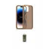 MARSİLYAN™- iPhone 16 Pro Max Kılıf Siluet Minimal Prime - Siyah Joko Magic 5D Hayalet Cam