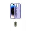 MARSİLYAN™- iPhone 16 Pro Max Kılıf Siluet Minimal Prime - Siyah Joko Magic 5D Hayalet Cam