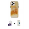 MARSİLYAN™- iPhone 16 Pro Max Kılıf Ufuk Doku Prime - Şeffaf Pasifik Cam Ekran Koruyucu + Bilvis Titan Kamera Lens - SH