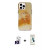 MARSİLYAN™- iPhone 16 Pro Max Kılıf Ufuk Doku Prime - Şeffaf Pasifik Cam Ekran Koruyucu + Bilvis Titan Kamera Lens - TMGI