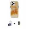 MARSİLYAN™- iPhone 16 Pro Max Kılıf Ufuk Doku Prime - Siyah Joko Magic 5D Hayalet Cam + Bilvis Titan Kamera Lens - GS