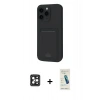 MARSİLYAN™- iPhone 16 Pro Max Kılıf Vadi Çizgi Prime - Şeffaf Pasifik Cam Ekran Koruyucu + PVD Metal Kamera Lens - SH