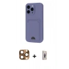 MARSİLYAN™- iPhone 16 Pro Max Kılıf Vadi Çizgi Prime - Siyah Bilvis 3D Cam Ekran Koruyucu + Çöl Titanyum Pers Alüminyum Kamera Lens