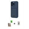 MARSİLYAN™- iPhone 16 Pro Max Kılıf Vadi Çizgi Prime - Siyah Bilvis 3D Cam Ekran Koruyucu + Raze Metal Kamera Lens - CLTM