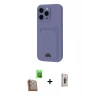 MARSİLYAN™- iPhone 16 Pro Max Kılıf Vadi Çizgi Prime - Siyah Bilvis 3D Cam Ekran Koruyucu + Raze Metal Kamera Lens - CLTM
