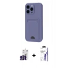 MARSİLYAN™- iPhone 16 Pro Max Kılıf Vadi Çizgi Prime - Siyah Bilvis 3X AR HD Cam Ekran Koruyucu + Bilvis Titan Kamera Lens - TMGI
