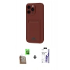 MARSİLYAN™- iPhone 16 Pro Max Kılıf Vadi Çizgi Prime - Siyah Bilvis 3X AR HD Cam Ekran Koruyucu + Raze Metal Kamera Lens - CLTM