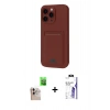 MARSİLYAN™- iPhone 16 Pro Max Kılıf Vadi Çizgi Prime - Siyah Bilvis 3X AR HD Cam Ekran Koruyucu + Raze Metal Kamera Lens - NLGY
