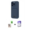 MARSİLYAN™- iPhone 16 Pro Max Kılıf Vadi Çizgi Prime - Siyah Bilvis 5in1 3D Magic Cam Ekran Koruyucu + Raze Metal Kamera Lens - NLGY