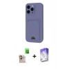 MARSİLYAN™- iPhone 16 Pro Max Kılıf Vadi Çizgi Prime - Siyah Bilvis 5in1 3D Magic Cam Ekran Koruyucu + Raze Metal Kamera Lens - NLGY