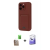 MARSİLYAN™- iPhone 16 Pro Max Kılıf Vadi Çizgi Prime - Siyah Bilvis 5in1 5D Magic Hayalet Cam Ekran Koruyucu + Raze Metal Kamera Lens - CLTM