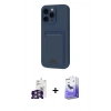 MARSİLYAN™- iPhone 16 Pro Max Kılıf Vadi Çizgi Prime - Siyah Bilvis 5in1 5D Magic Hayalet Cam Ekran Koruyucu + Bilvis Titan Kamera Lens - GS