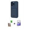 MARSİLYAN™- iPhone 16 Pro Max Kılıf Vadi Çizgi Prime - Siyah Bilvis 5in1 5D Magic Hayalet Cam Ekran Koruyucu + Raze Metal Kamera Lens - CLTM