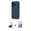 MARSİLYAN™- iPhone 16 Pro Max Kılıf Vadi Çizgi Prime - Siyah Bilvis 5in1 5D Magic Hayalet Cam Ekran Koruyucu + Bilvis Titan Kamera Lens - SH