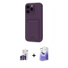MARSİLYAN™- iPhone 16 Pro Max Kılıf Vadi Çizgi Prime - Siyah Bilvis 5in1 5D Magic Hayalet Cam Ekran Koruyucu + Bilvis Titan Kamera Lens - TMGI