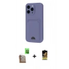 MARSİLYAN™- iPhone 16 Pro Max Kılıf Vadi Çizgi Prime - Siyah Buffer Cam Ekran Koruyucu + Raze Metal Kamera Lens - CLTM