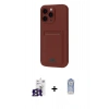 MARSİLYAN™- iPhone 16 Pro Max Kılıf Vadi Çizgi Prime - Siyah Joko Magic 5D Cam + Bilvis Titan Kamera Lens - TMGI
