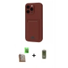 MARSİLYAN™- iPhone 16 Pro Max Kılıf Vadi Çizgi Prime - Siyah Joko Magic 5D Hayalet Cam + Raze Metal Kamera Lens - CLTM