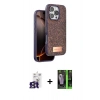 MARSİLYAN™- iPhone 16 Pro Max Kılıf Vadi Klasik Serisi - Şeffaf 360 Full Body Arka Koruyucu + Bilvis Titan Kamera Lens - TMGI