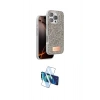 MARSİLYAN™- iPhone 16 Pro Max Kılıf Vadi Klasik Serisi - Siyah 3D Antistatik Seramik Nano Ekran Koruyucu