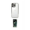 MARSİLYAN™- iPhone 16 Pro Max Kılıf Vadi Minimal - Siyah 360 Mat Full Body Arka Koruyucu