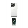 MARSİLYAN™- iPhone 16 Pro Max Kılıf Vadi Minimal - Siyah 360 Mat Full Body Arka Koruyucu