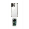 MARSİLYAN™- iPhone 16 Pro Max Kılıf Vadi Minimal - Siyah 360 Mat Full Body Arka Koruyucu
