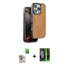 MARSİLYAN™- iPhone 16 Pro Max Kılıf Vadi Özel Seri - Şeffaf 360 Full Body Arka Koruyucu + Raze Metal Kamera Lens - NLGY