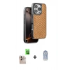 MARSİLYAN™- iPhone 16 Pro Max Kılıf Vadi Özel Seri - Siyah Joko Magic 5D Cam + Raze Metal Kamera Lens - NLGY