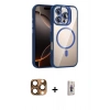MARSİLYAN™- iPhone 16 Pro Max Kılıf Yadigar Asil Koleksiyonu - Siyah Bilvis 3D Cam Ekran Koruyucu + Pers Alüminyum Kamera Lens - CLTM