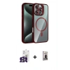 MARSİLYAN™- iPhone 16 Pro Max Kılıf Yadigar Asil Koleksiyonu - Siyah Bilvis Hayalet Cam Ekran Koruyucu + Bilvis Titan Kamera Lens - GS
