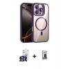 MARSİLYAN™- iPhone 16 Pro Max Kılıf Yadigar Asil Koleksiyonu - Siyah Bilvis Hayalet Cam Ekran Koruyucu + Bilvis Titan Kamera Lens - GS