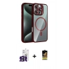 MARSİLYAN™- iPhone 16 Pro Max Kılıf Yadigar Asil Koleksiyonu - Siyah Buffer Cam Ekran Koruyucu + Bilvis Titan Kamera Lens - SH