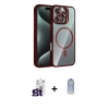 MARSİLYAN™- iPhone 16 Pro Max Kılıf Yadigar Asil Koleksiyonu - Siyah Joko Magic 5D Cam + Bilvis Titan Kamera Lens - TMGI
